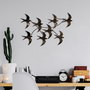Wallity Flying Birds 1 Escultura de Pared de Metal Multicolor